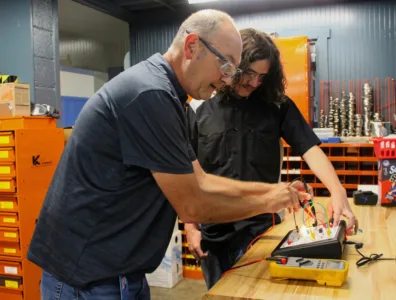 JVS Students get hands-on with new circuit trainers
